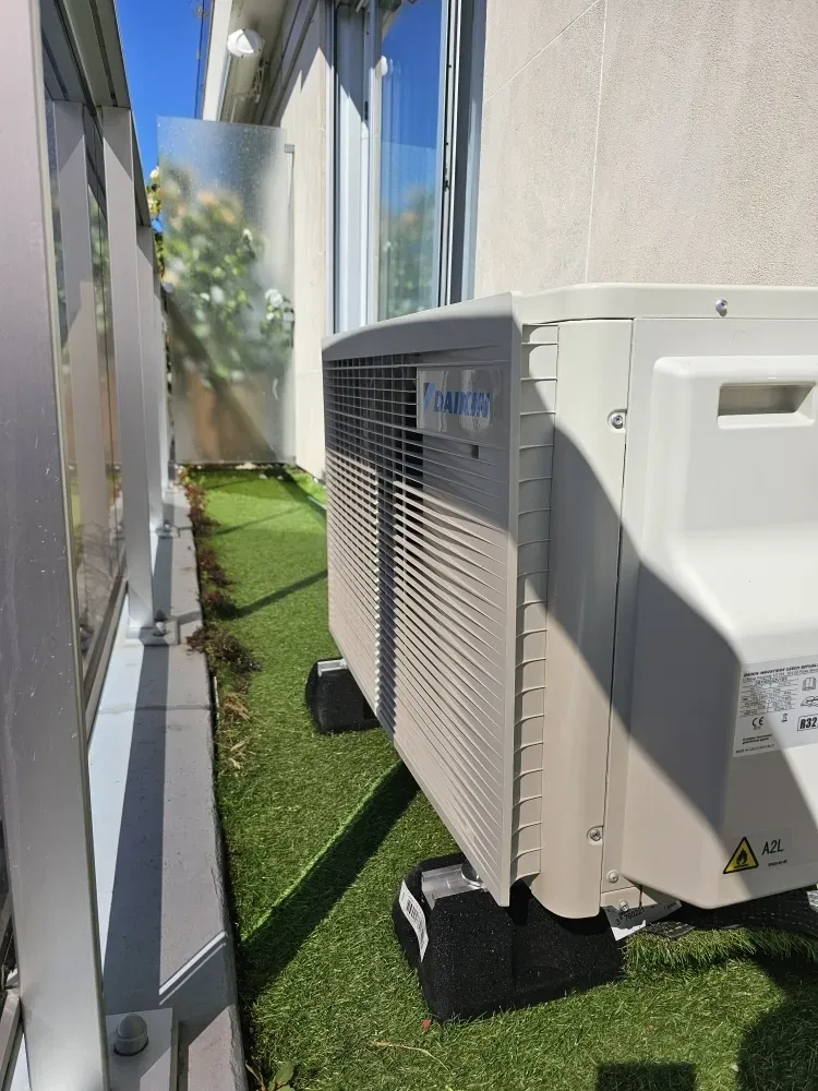 installation système pompe a chaleur