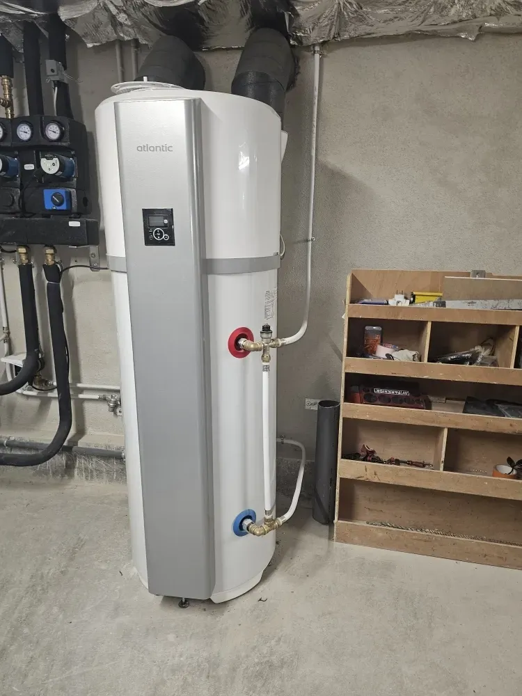 Installation de chauffe-eaux thermodynamiques